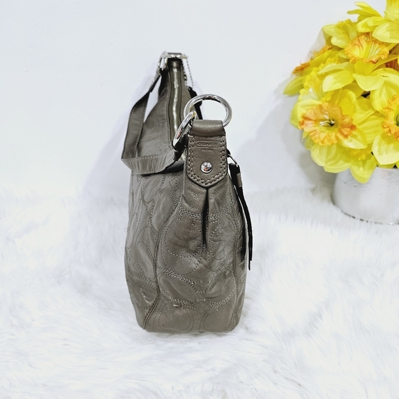 Coach Signature Hobo Leather F19415 Shoulder Hand Bag Purse - END OF SUMMER SALE - Picture 5 of 16